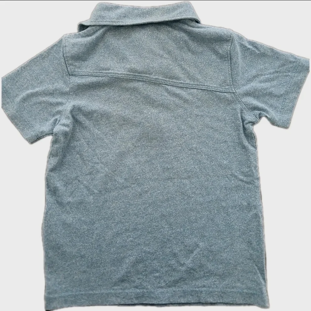 Volcom Boys Golf Polo Shirt Blue Size :4T School Preppy Polo Top Boys